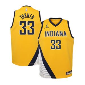 Indiana Pacers Trikot Jordan Statement Swingman – Myles Turner – Kinder