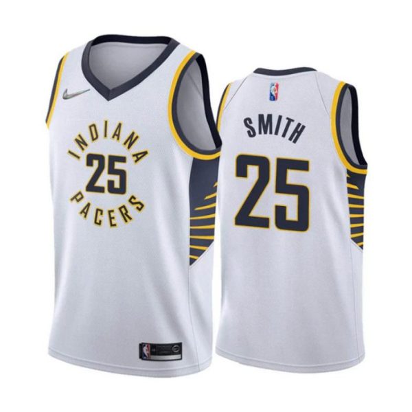 Jalen Smith 25 Indiana Pacers Trikot Nike Association Edition 2022-23 Weiß Version Swingman Herren