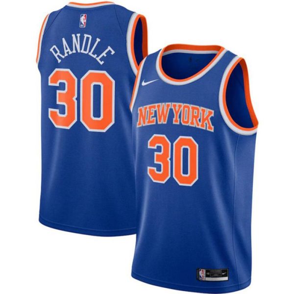 Julius Randle 30 New York Knicks Trikot Nike Icon Edition 2022-23 Swingman Herren