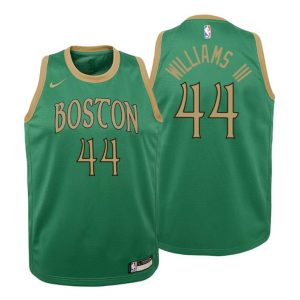 Kinder 2019-20 Boston Celtics Trikot #44 Robert Williams III City Kelly Grün Swingman