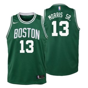 Kinder Boston Celtics Trikot #13 Marcus Morris Sr. Icon Edition Grün Swingman