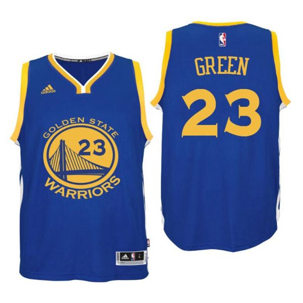 Kinder Golden State Warriors Trikot #23 Draymond Grün Blau Swingman