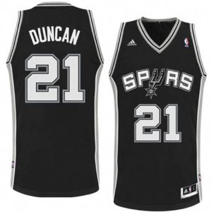 Kinder San Antonio Spurs Trikot #21 Tim Duncan Revolution 30 Swingman Schwarz