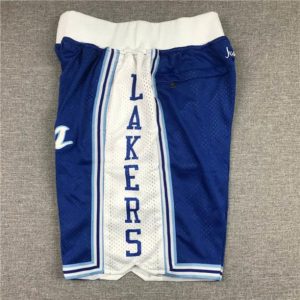 Los Angeles Lakers 1996-1997 LOS ANGELES Royal Blau Shorts