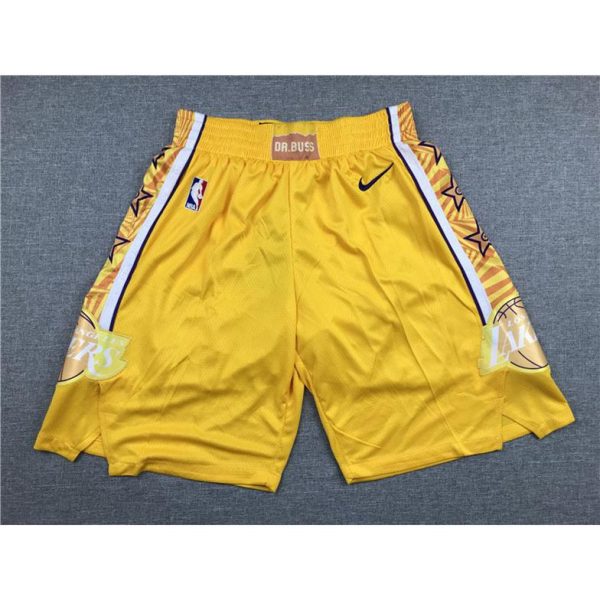 Los Angeles Lakers Herren Shorts Nike City Edition M001 Swingman