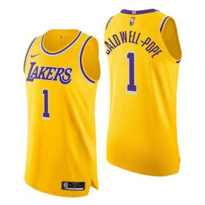 Los Angeles Lakers Trikot #1 Kentavious Caldwell-Pope Authentic Icon Edition Gold