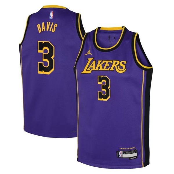 Los Angeles Lakers Trikot Jordan Statement Edition Swingman 22 – Lila – Anthony Davis – Kinder