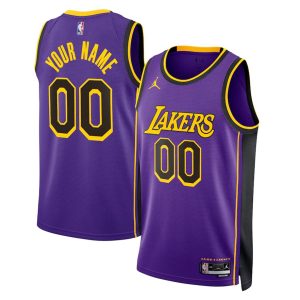 Los Angeles Lakers Trikot Jordan Statement Swingman – Benutzerdefinierte