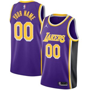 Los Angeles Lakers Trikot Jordan Statement Swingman – Benutzerdefinierte – Kinder