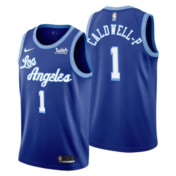 Los Angeles Lakers Trikot Kentavious Caldwell-Pope NO. 1 Hardwood Classics Royal