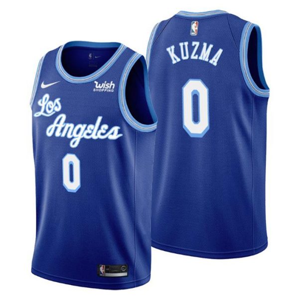 Los Angeles Lakers Trikot Kyle Kuzma NO. 0 Hardwood Classics Royal