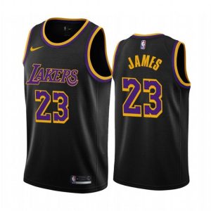 Los Angeles Lakers Trikot LeBron James 23 2020-21 Earned Edition Swingman