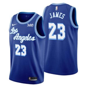 Los Angeles Lakers Trikot LeBron James NO. 23 Hardwood Classics Royal