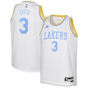 Los Angeles Lakers Trikot Nike Classic Edition Swingman – Weiß – Anthony Davis – Kinder