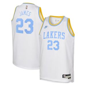 Los Angeles Lakers Trikot Nike Classic Edition Swingman – Weiß – Lebron James – Kinder