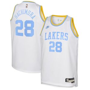 Los Angeles Lakers Trikot Nike Classic Edition Swingman – Weiß – Rui Hachimura – Kinder