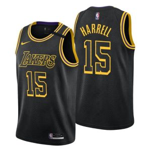 Los Angeles Lakers Trikot Schwarz Manba Montrezl Harrell 15 Schwarz