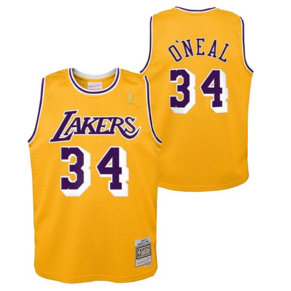 Los Angeles Lakers Trikot Shaquille O’Neal Hardwood Classics Road – Kinder