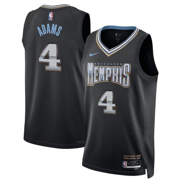 Memphis Grizzlies Trikot Nike City Edition Swingman 22 – Schwarz – Steven Adams