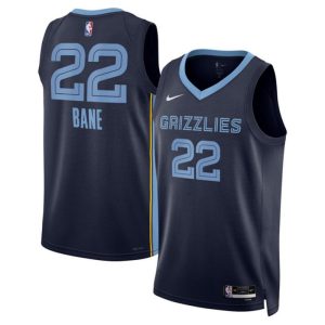 Memphis Grizzlies Trikot Nike Icon Edition 2022-23 Swingman Navy Version Desmond Bane 22 Herren
