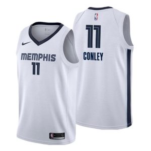 Men Memphis Grizzlies Trikot #11 Mike Conley Association Weiß Swingman