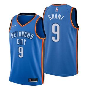 Men Oklahoma City Thunder Trikot #9 Jerami Grant Icon Edition Blau Swingman