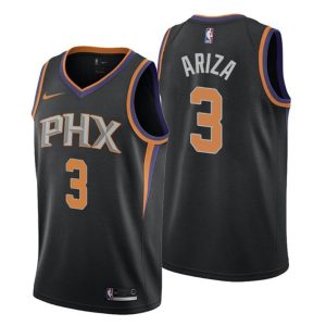 Men Phoenix Suns Trikot #3 Trevor Ariza Statement Schwarz Swingman