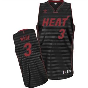 Miami Heat Trikot #3 Dwyane Wade Groove Fashion Swingman