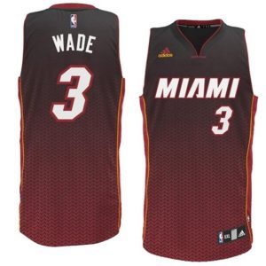 Miami Heat Trikot #3 Dwyane Wade New Resonate Fashion Swingman