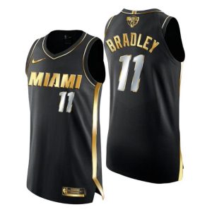 Miami Heat Trikot Avery Bradley Golden Edition Schwarz