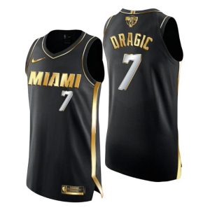 Miami Heat Trikot Goran Dragic Golden Edition Schwarz