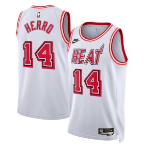 Miami Heat Trikot Nike Classic Edition Swingman – Weiß – Tyler Herro