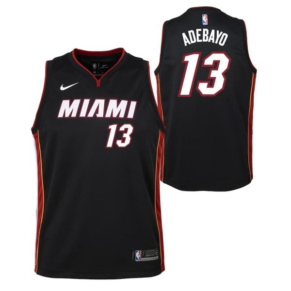 Miami Heat Trikot Nike Icon Swingman – Bam Adebayo – Kinder