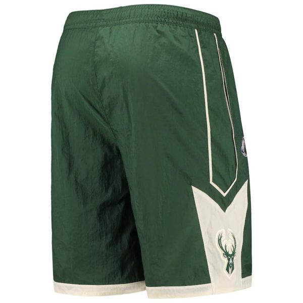 Milwaukee Bucks Nike Courtside Heritage Shorts – Hunter Grün