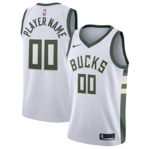 Milwaukee Bucks Trikot Nike Association Swingman – Benutzerdefinierte – Herren