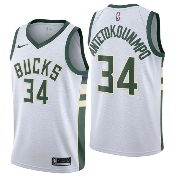 Milwaukee Bucks Trikot Nike Association Swingman – Giannis Antetokounmpo – Herren