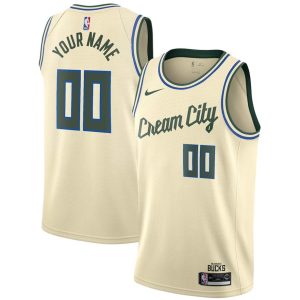 Milwaukee Bucks Trikot Nike City Edition Swingman – Benutzerdefinierte – Kinder – 2019