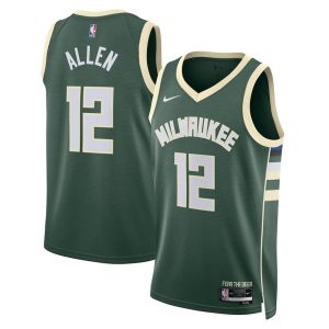 Milwaukee Bucks Trikot Nike Icon Edition Swingman – Grün – Grauson Allen