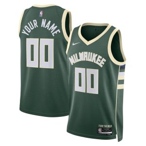 Milwaukee Bucks Trikot Nike Icon Swingman – Benutzerdefinierte