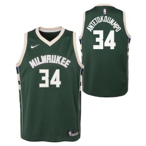 Milwaukee Bucks Trikot Nike Icon Swingman – Giannis Antetokounmpo – Kinder