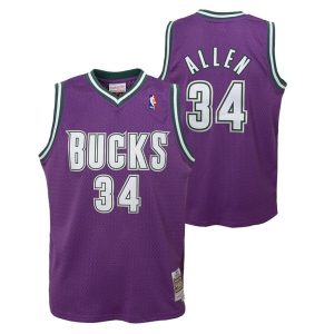 Milwaukee Bucks Trikot Ray Allen 1996-97 Hardwood Classics Swingman – Fir – Kinder