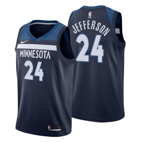 Minnesota Timberwolves Trikot Icon Edition Rondae Hollis Jefferson 24 Navy