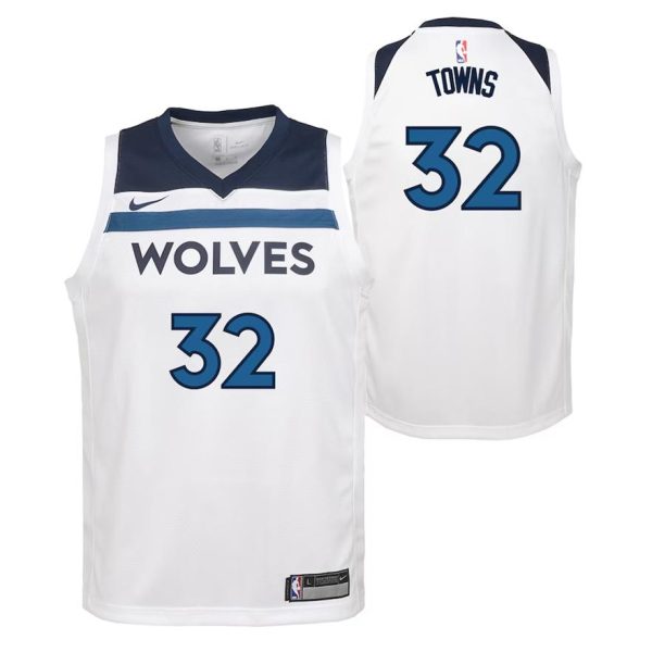 Minnesota Timberwolves Trikot Nike Association Swingman – Karl-Anthony Towns – Kinder