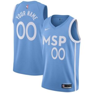 Minnesota Timberwolves Trikot Nike City Edition Swingman – Benutzerdefinierte – Kinder – 2019