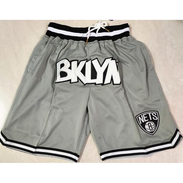 NBA Brooklyn Nets Herren Pocket Shorts M002 Swingman