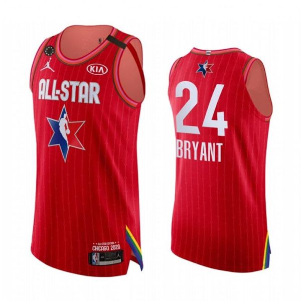 NBA Los Angeles Lakers Trikot Kobe Bryant 24 2020 All-Star Trikot Jordan Brand Honor Legend Rot Swingman – Herren