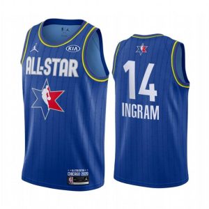 NBA New Orleans Pelicans Trikot Brandon Ingram 14 2020 All-Star Trikot Jordan Brand Blau Swingman – Herren