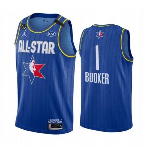 NBA Phoenix Suns Trikot Devin Booker 1 2020 All-Star Trikot Jordan Brand Blau Swingman – Herren