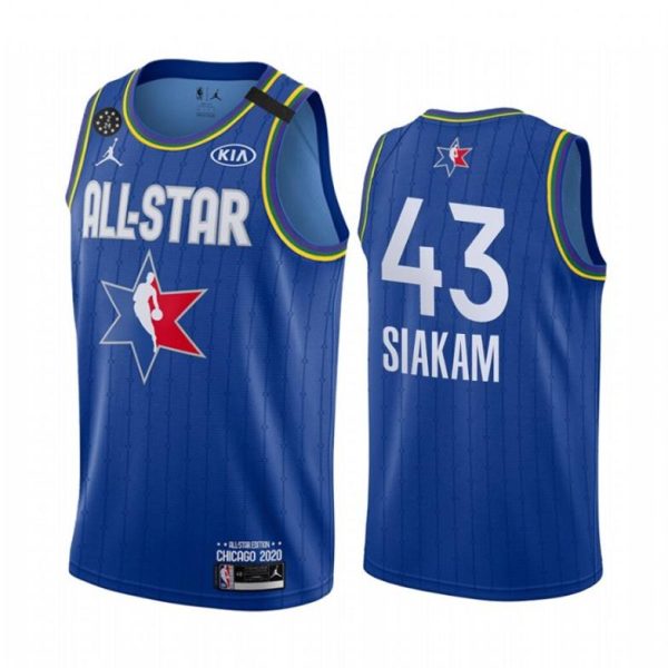 NBA Toronto Raptors Trikot Pascal Siakam 43 2020 All-Star Trikot Jordan Brand Blau Swingman – Herren