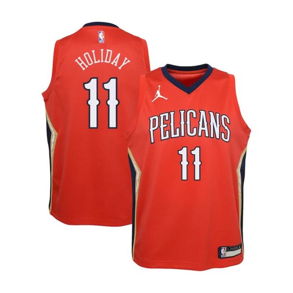 New Orleans Pelicans Trikot Jordan Statement Swingman – Jrue Holiday – Kinder